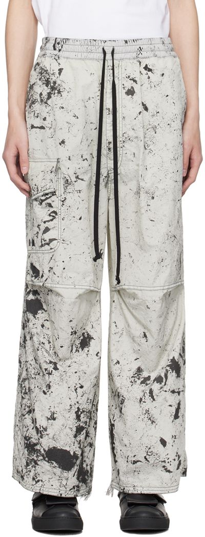 NICOLAS ANDREAS TARALIS NICOLAS ANDREAS TARALIS Gray Printed Trousers