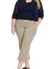 NIC+ZOE NIC+ZOE All Day Stripe Crop Wide Leg Pull-On Jeans - 4