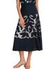 NIC+ZOE NIC+ZOE Antibes Linen Blend Cutout Skirt - 1