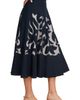 NIC+ZOE NIC+ZOE Antibes Linen Blend Cutout Skirt - 3