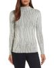 NIC+ZOE NIC+ZOE Artisanal Crackle Jacquard Sweater - 1