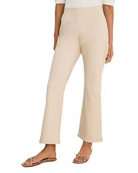 Nic+zoe Nic+Zoe Berkeley High Rise Ankle Bootcut Jeans in Macadamia