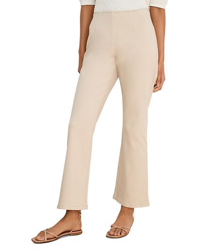 Nic+zoe Nic+Zoe Berkeley High Rise Ankle Bootcut Jeans in Macadamia