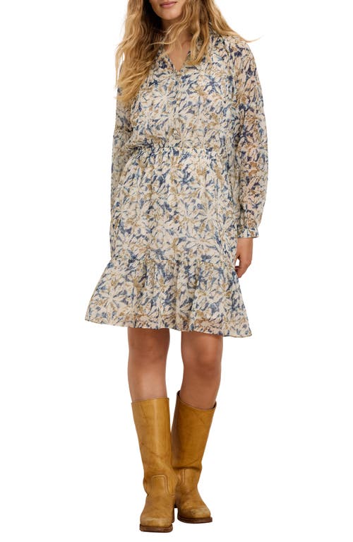 NIC+ZOE NIC+ZOE Bloomsbury Long Sleeve Chiffon Dress