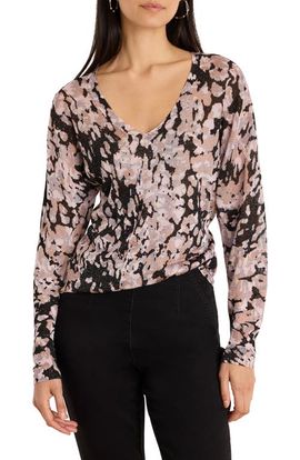 NIC+ZOE NIC+ZOE Cobbled Streets V-Neck Sweater