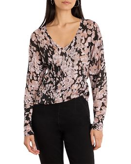 Nic+zoe Nic+Zoe Cobbled Streets V Neck Sweater