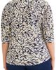 NIC+ZOE NIC+ZOE Contrast Print Top - 2