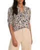 NIC+ZOE NIC+ZOE Contrast Swirl Top - 1