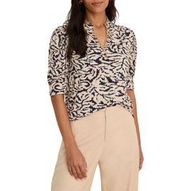 NIC+ZOE NIC+ZOE Contrast Swirl Top