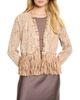 Nic+zoe Nic+Zoe Cork Fringe Knit Jacket - 1