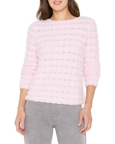 Nic+zoe Nic+Zoe Cozy Waves Striped Sweater