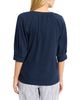 Nic+zoe Nic+Zoe Crinkled Knit Cafe Top - 2