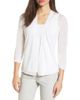 NIC+ZOE NIC+ZOE Crochet Trim Cardigan - 1