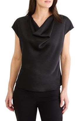 NIC+ZOE NIC+ZOE Day Gloss Drape Neck Top