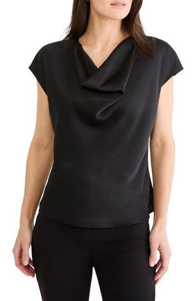 NIC+ZOE NIC+ZOE Day Gloss Drape Neck Top