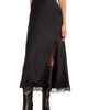 NIC+ZOE NIC+ZOE Day Gloss Lace Trim Midi Skirt - 1