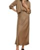 NIC+ZOE NIC+ZOE Day Gloss Midi Slip Skirt - 4
