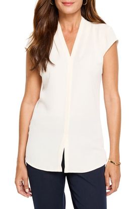 NIC+ZOE NIC+ZOE Day to Night Cap Sleeve Top