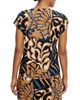 Nic+zoe Nic+Zoe Deco Blooms Cap Sleeve Top - 3