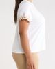 NIC+ZOE NIC+ZOE Deco Sleeve Cotton Top - 3