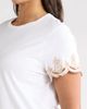 NIC+ZOE NIC+ZOE Deco Sleeve Cotton Top - 4