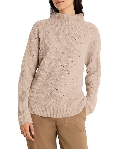 Nic+zoe Nic+Zoe Diamond Jubilee Funnel Neck Sweater