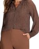 NIC+ZOE NIC+ZOE Dotty Chain Georgette Top - 1