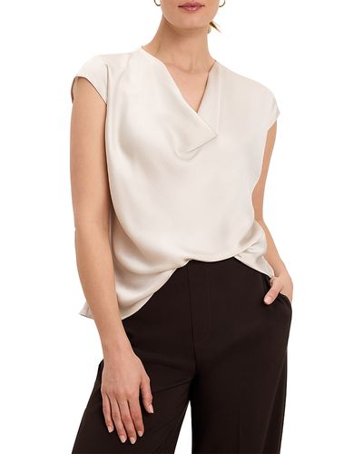 Nic+zoe Nic+Zoe Drape Neck Day Gloss Top