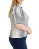 Nic+zoe Nic+Zoe Embroidered Boat Neck Top - 6