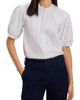 NIC+ZOE NIC+ZOE Eton Stripe Short Sleeve Button-Up Shirt - 1