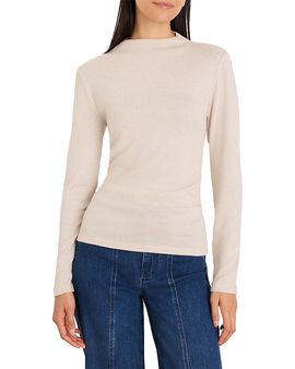 Nic+zoe Nic+Zoe Everyday Sparkle Ruched Top
