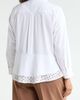 NIC+ZOE NIC+ZOE Eyelet Trim Stretch Cotton Popover Shirt - 2