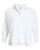 NIC+ZOE NIC+ZOE Eyelet Trim Stretch Cotton Popover Shirt - 5