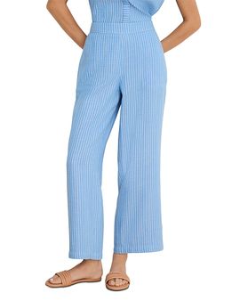 Nic+zoe Nic+Zoe Fairfield Wide Leg Gauze Ankle Pants