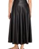 NIC+ZOE NIC+ZOE Faux Leather Seamed Midi Skirt - 2