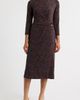 NIC+ZOE NIC+ZOE Feather Fern Long Sleeve Knit Midi Dress - 1