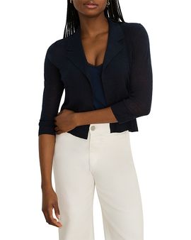 Nic+zoe Nic+Zoe Featherknit Collared Sweater