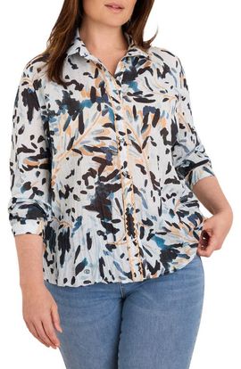 NIC+ZOE NIC+ZOE Garden Shade Crinkle Shirt
