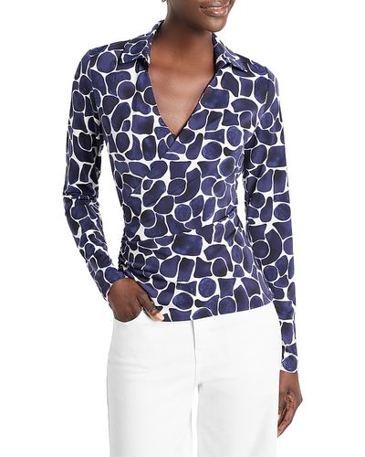 Nic+zoe Nic+Zoe Geo Pebble Knit Wrap Top