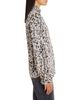 Nic+zoe Nic+Zoe Gilded Flakes Ruffle Trim Shirt - 3