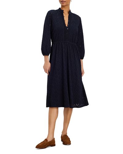 Nic+zoe Nic+Zoe High Tea Knit Eyelet Dress