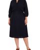 NIC+ZOE NIC+ZOE High Tea Knit Eyelet Midi Dress - 1