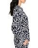 Nic+zoe Nic+Zoe Indigo Leaf Double Crepe Top - 4