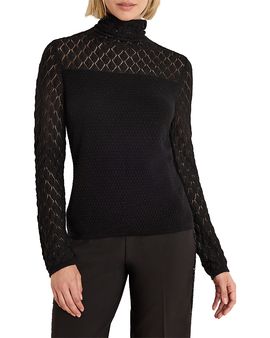 Nic+zoe Nic+Zoe Knit Lace Sweater