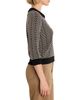 Nic+zoe Nic+Zoe Lace Collar Geometric Print Sweater - 3