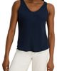 NIC+ZOE NIC+ZOE Lace Trim Satin Tank - 1