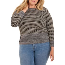 NIC+ZOE NIC+ZOE Marled Tuck Sweater