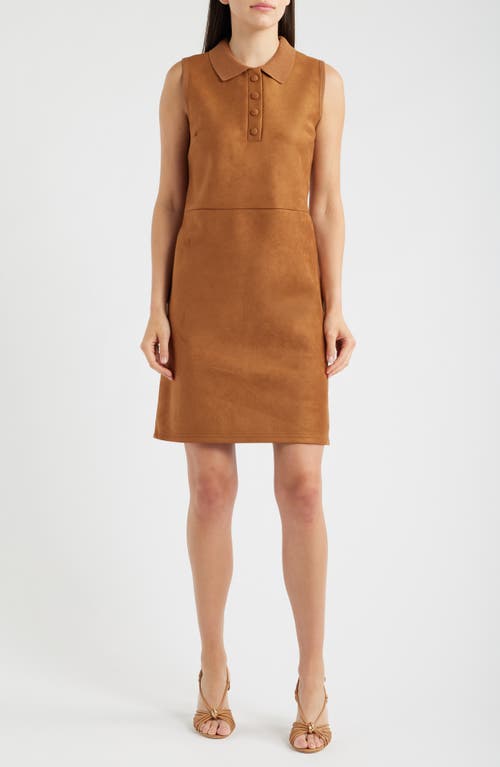 NIC+ZOE NIC+ZOE Marley Faux Suede Sheath Dress