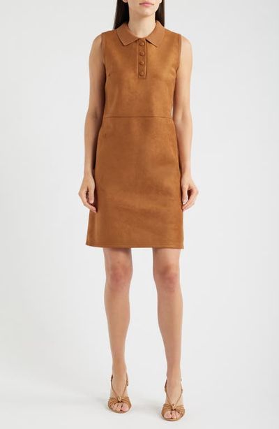 NIC+ZOE NIC+ZOE Marley Faux Suede Sheath Dress