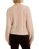 Nic+zoe Nic+Zoe Mixed Knit Puff Sleeve Sweater - 3